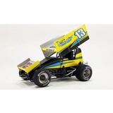 Sprint Car Sprint Car #13 Justin Peck Buch Motorsports Sprint Car 2022 - 1:18 - ACME Sprint Car Sprint Car #13 Justin Peck Buch Motorsports Sprint Car 2022 - 1:18 - ACME