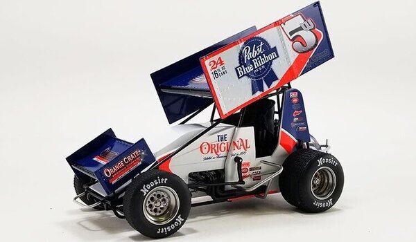 Sprint Car Sprint Car #5w Lucas Wolfe Pabst Blue Ribbon Sprint Car 2022 - 1:18 - ACME Sprint Car Sprint Car #5w Lucas Wolfe Pabst Blue Ribbon Sprint Car 2022 - 1:18 - ACME