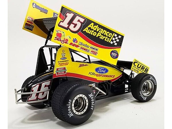 Sprint Car Sprint Car #15 DonnySchatz Carquest/Advance Auto Parts Sprint Car 2022 - 1:18 - ACME Sprint Car Sprint Car #15 DonnySchatz Carquest/Advance Auto Parts Sprint Car 2022 - 1:18 - ACME