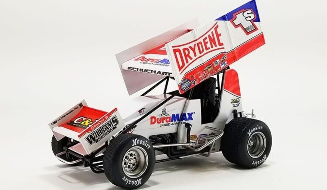 Sprint Car Sprint Car #1S Logan Schuchart Drydene DuraMAX Sprint Car 2022 - 1:18 - ACME Sprint Car Sprint Car #1S Logan Schuchart Drydene DuraMAX Sprint Car 2022 - 1:18 - ACME