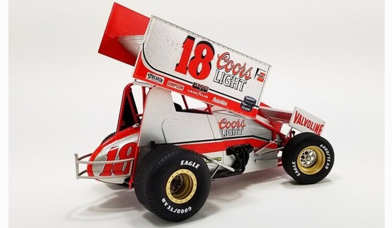 Sprint Car Sprint Car #18 Coors Light Sprint Car 'Brat Ooty' - 1:18 - ACME Sprint Car Sprint Car #18 Coors Light Sprint Car 'Brat Ooty' - 1:18 - ACME