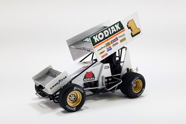 Sprint Car Sprint Car #1 Kodiak Special Sprint Car 'Sammy Swindell' Hall of Fame Legend - 1:18 - ACME Sprint Car Sprint Car #1 Kodiak Special Sprint Car 'Sammy Swindell' Hall of Fame Legend - 1:18 - ACME