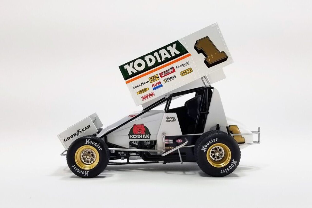 Sprint Car Sprint Car #1 Kodiak Special Sprint Car 'Sammy Swindell' Hall of Fame Legend - 1:18 - ACME Sprint Car Sprint Car #1 Kodiak Special Sprint Car 'Sammy Swindell' Hall of Fame Legend - 1:18 - ACME