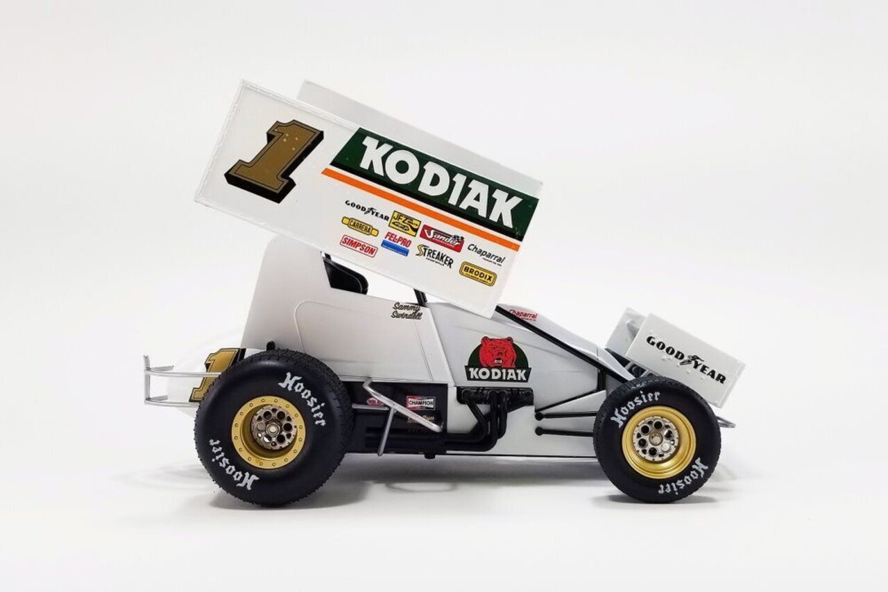 Sprint Car Sprint Car #1 Kodiak Special Sprint Car 'Sammy Swindell' Hall of Fame Legend - 1:18 - ACME Sprint Car Sprint Car #1 Kodiak Special Sprint Car 'Sammy Swindell' Hall of Fame Legend - 1:18 - ACME