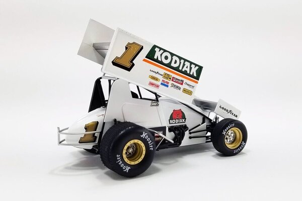 Sprint Car Sprint Car #1 Kodiak Special Sprint Car 'Sammy Swindell' Hall of Fame Legend - 1:18 - ACME Sprint Car Sprint Car #1 Kodiak Special Sprint Car 'Sammy Swindell' Hall of Fame Legend - 1:18 - ACME