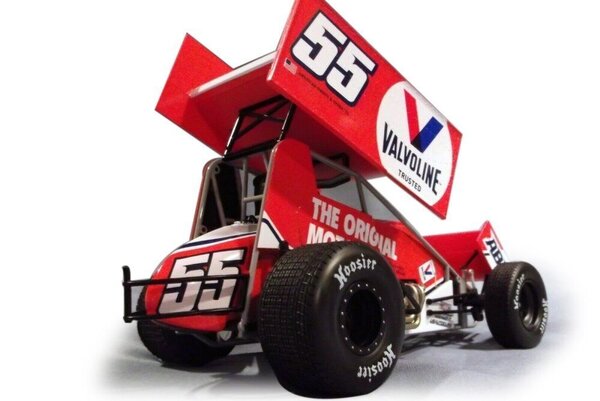 Sprint Car Sprint Car #55 Valvoline Alex Bowman 2021 - 1:18 - ACME Sprint Car Sprint Car #55 Valvoline Alex Bowman 2021 - 1:18 - ACME