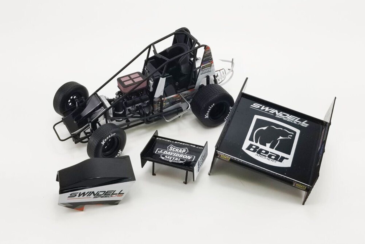 Sprint Car Sprint Car #39 Bear Archery/Swindell Speedlab Sammy Swindell 2021 - 1:18 - ACME