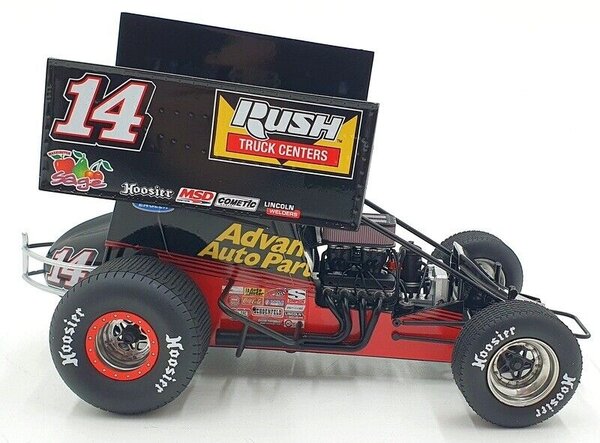 Sprint Car Sprint Car #14 Advance Auto Parts Tony Stewart 2021 - 1:18 - ACME Sprint Car Sprint Car #14 Advance Auto Parts Tony Stewart 2021 - 1:18 - ACME