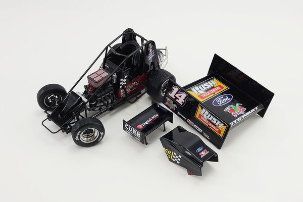 Sprint Car Sprint Car #14 Advance Auto Parts Tony Stewart 2021 - 1:18 - ACME Sprint Car Sprint Car #14 Advance Auto Parts Tony Stewart 2021 - 1:18 - ACME