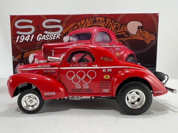 Willys Willys Gasser S&S Racing Team 1941 - 1:18 - ACME Willys Willys Gasser S&S Racing Team 1941 - 1:18 - ACME