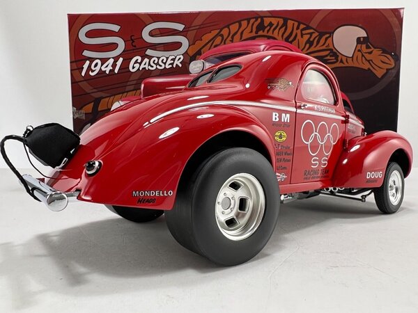Willys Willys Gasser S&S Racing Team 1941 - 1:18 - ACME Willys Willys Gasser S&S Racing Team 1941 - 1:18 - ACME