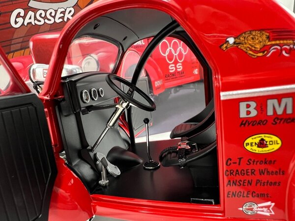 Willys Willys Gasser S&S Racing Team 1941 - 1:18 - ACME Willys Willys Gasser S&S Racing Team 1941 - 1:18 - ACME