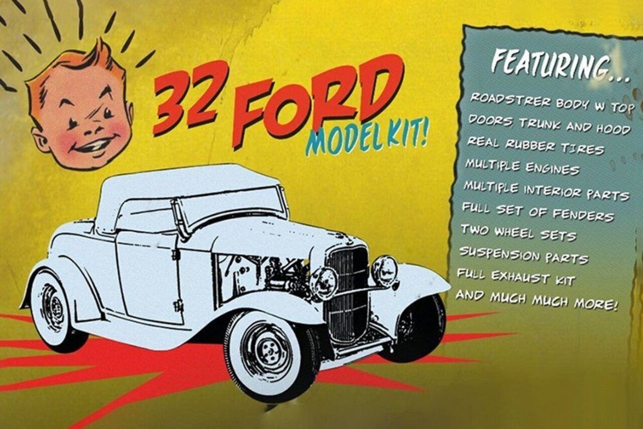 Ford Ford Roadster 1932  (Metal Model Kit) - 1:18 - ACME
