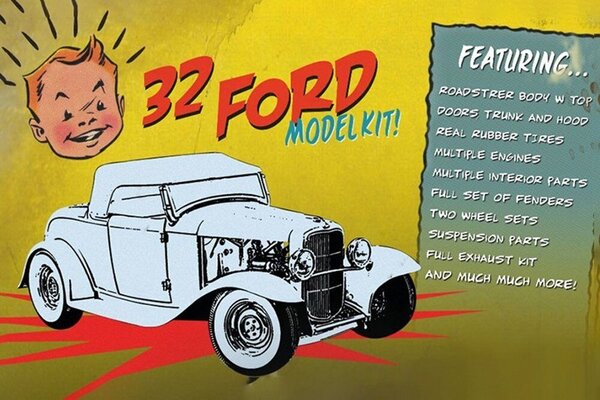 Ford Ford Roadster 1932  (Metal Model Kit) - 1:18 - ACME