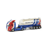 Volvo Volvo FM 4 Globetrotter 4x2 + Bulk Trailer 3 axle 'Jonker & Schut' - 1:50 - WSI Models