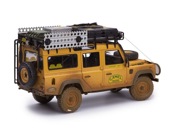 Land Rover Land Rover Defender 110 'Camel Trophy' Support Unit Sabah-Malaysia Dirty Version 1993 - 1:18 - Almost Real