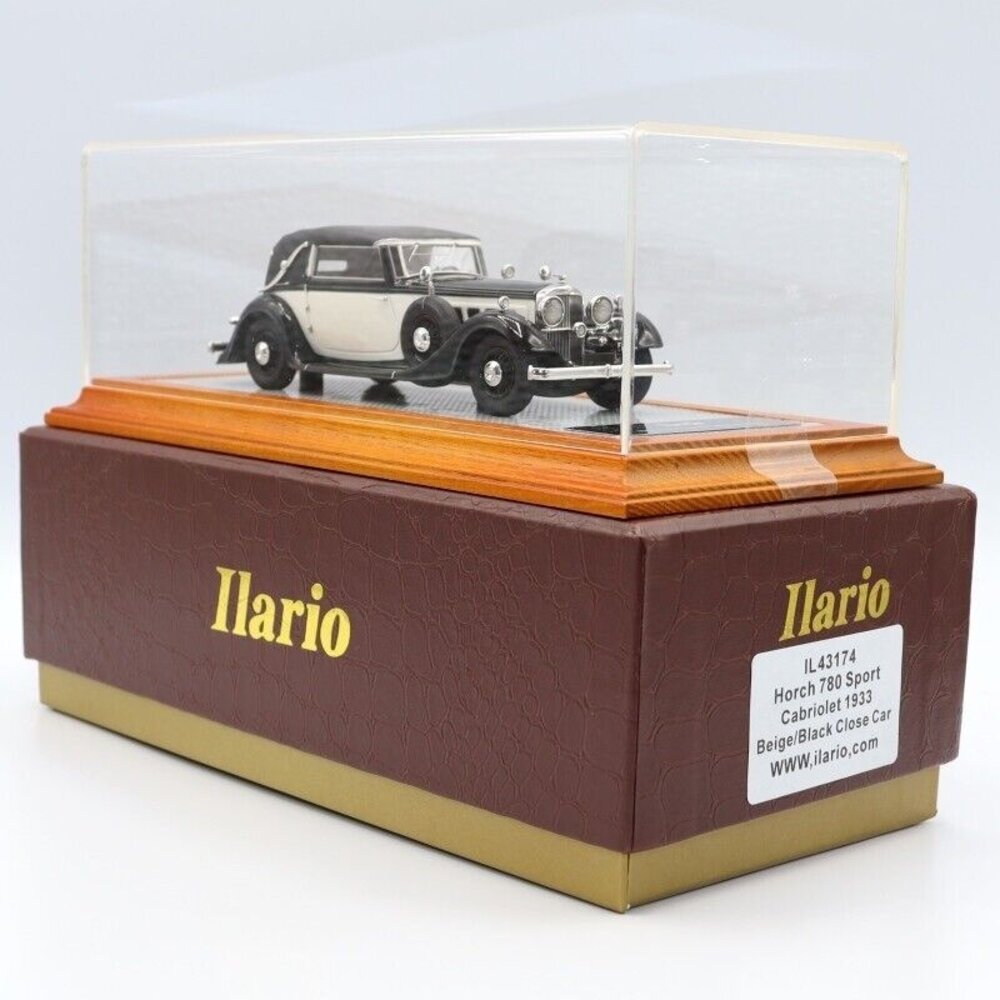 Horch Horch 780 Sport Cabriolet Closed 1933 - 1:43 - Ilario Models Horch Horch 780 Sport Cabriolet Closed 1933 - 1:43 - Ilario Models