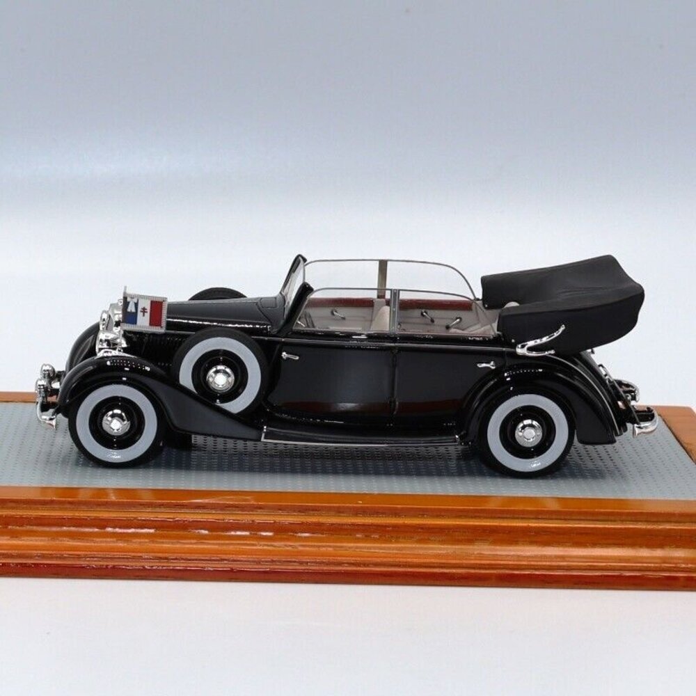 Horch Horch 830 BL Cabriolet Open 1936 General De Gaulle - 1:43 - Ilario Models Horch Horch 830 BL Cabriolet Open 1936 General De Gaulle - 1:43 - Ilario Models