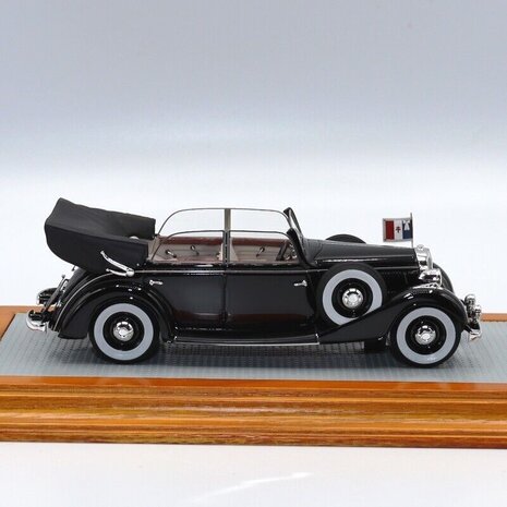 Horch Horch 830 BL Cabriolet Open 1936 General De Gaulle - 1:43 - Ilario Models Horch Horch 830 BL Cabriolet Open 1936 General De Gaulle - 1:43 - Ilario Models