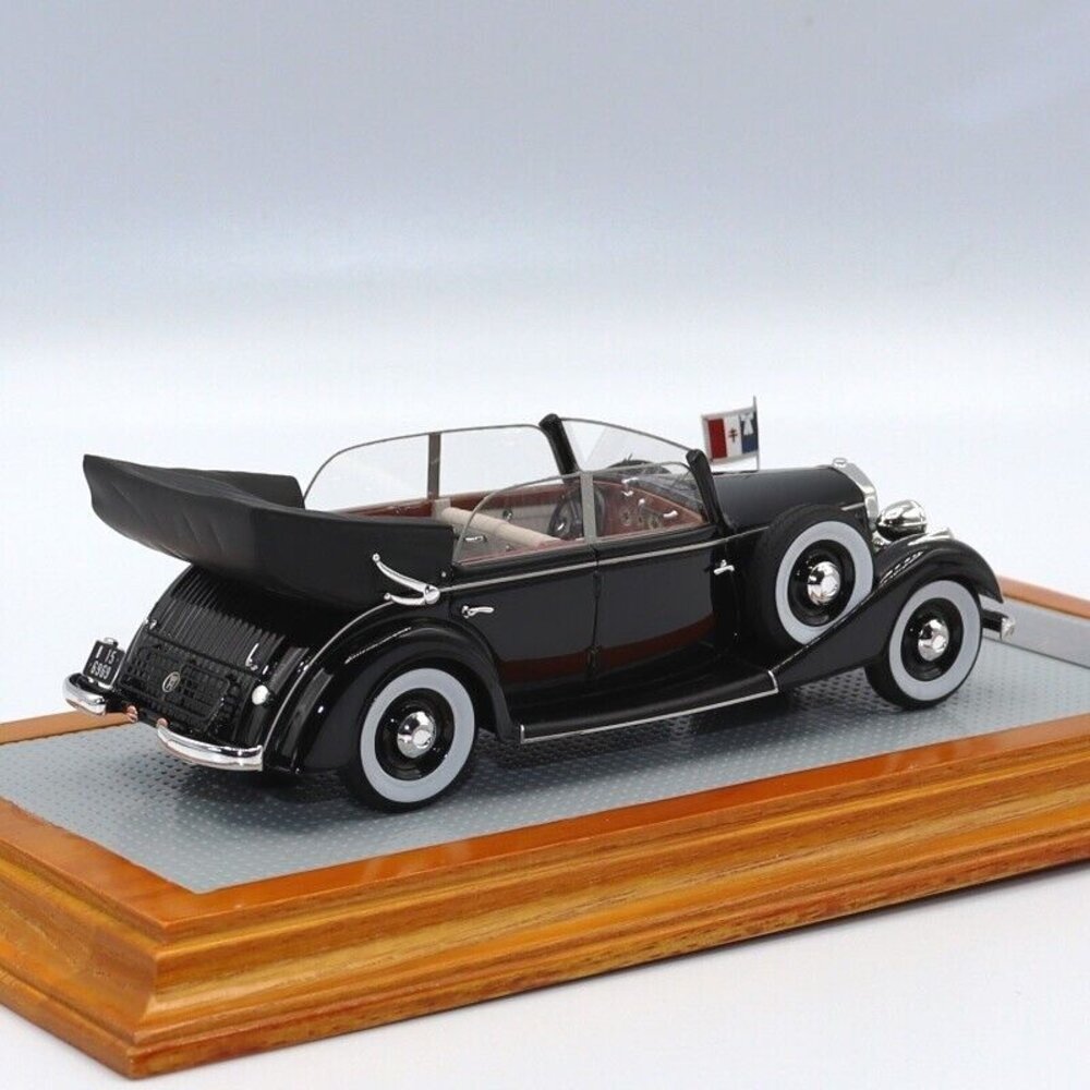 Horch Horch 830 BL Cabriolet Open 1936 General De Gaulle - 1:43 - Ilario Models Horch Horch 830 BL Cabriolet Open 1936 General De Gaulle - 1:43 - Ilario Models