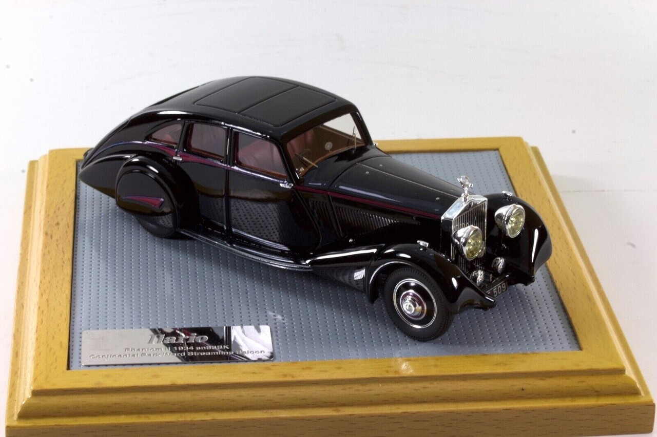 Rolls-Royce Rolls-Royce Phantom II Continental Park Ward Streamline Saloon 1934 - 1:43 - Ilario Models Rolls-Royce Rolls-Royce Phantom II Continental Park Ward Streamline Saloon 1934 - 1:43 - Ilario Models