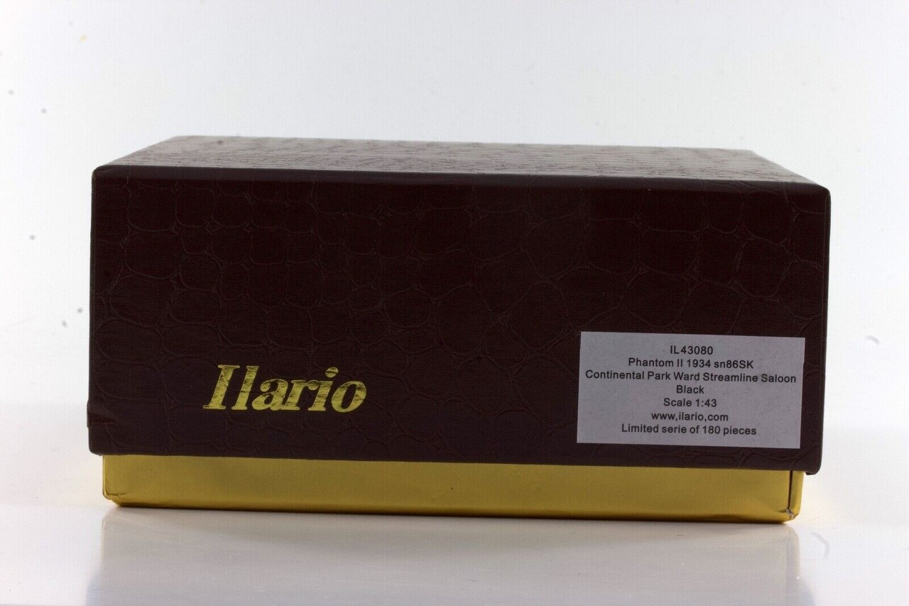 Rolls-Royce Rolls-Royce Phantom II Continental Park Ward Streamline Saloon 1934 - 1:43 - Ilario Models Rolls-Royce Rolls-Royce Phantom II Continental Park Ward Streamline Saloon 1934 - 1:43 - Ilario Models