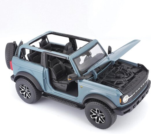 Ford Ford Bronco Badlands (No Doors) 2021 - 1:18 - Maisto Ford Ford Bronco Badlands (No Doors) 2021 - 1:18 - Maisto