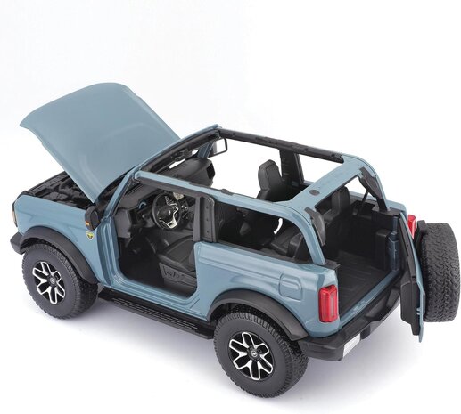 Ford Ford Bronco Badlands (No Doors) 2021 - 1:18 - Maisto Ford Ford Bronco Badlands (No Doors) 2021 - 1:18 - Maisto