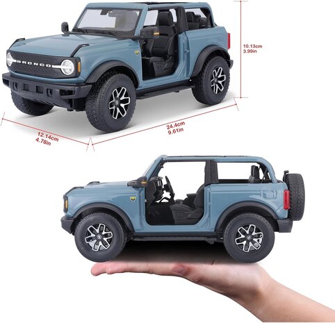 Ford Ford Bronco Badlands (No Doors) 2021 - 1:18 - Maisto Ford Ford Bronco Badlands (No Doors) 2021 - 1:18 - Maisto