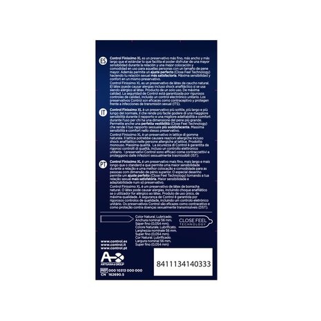 control Control - Finissimo XL Condoms - 12 pcs control Control - Finissimo XL Condoms - 12 pcs