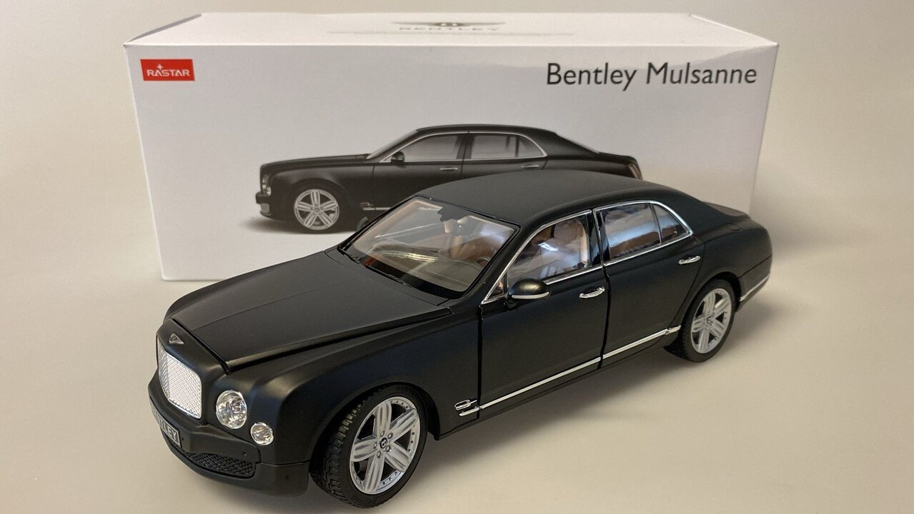 Bentley Bentley Mulsanne (Matt Black) - 1:18 - Rastar Bentley Bentley Mulsanne (Matt Black) - 1:18 - Rastar