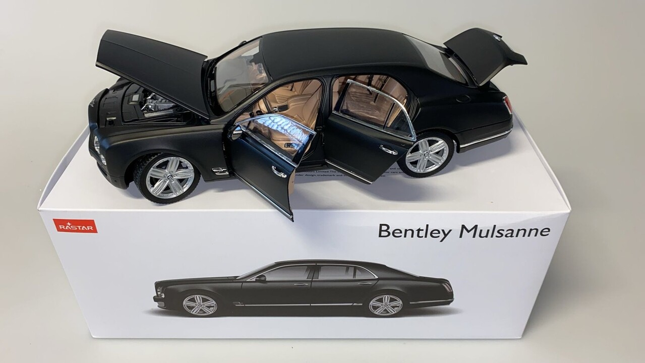 Bentley Bentley Mulsanne (Matt Black) - 1:18 - Rastar Bentley Bentley Mulsanne (Matt Black) - 1:18 - Rastar