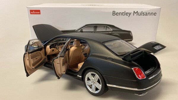 Bentley Bentley Mulsanne (Matt Black) - 1:18 - Rastar Bentley Bentley Mulsanne (Matt Black) - 1:18 - Rastar