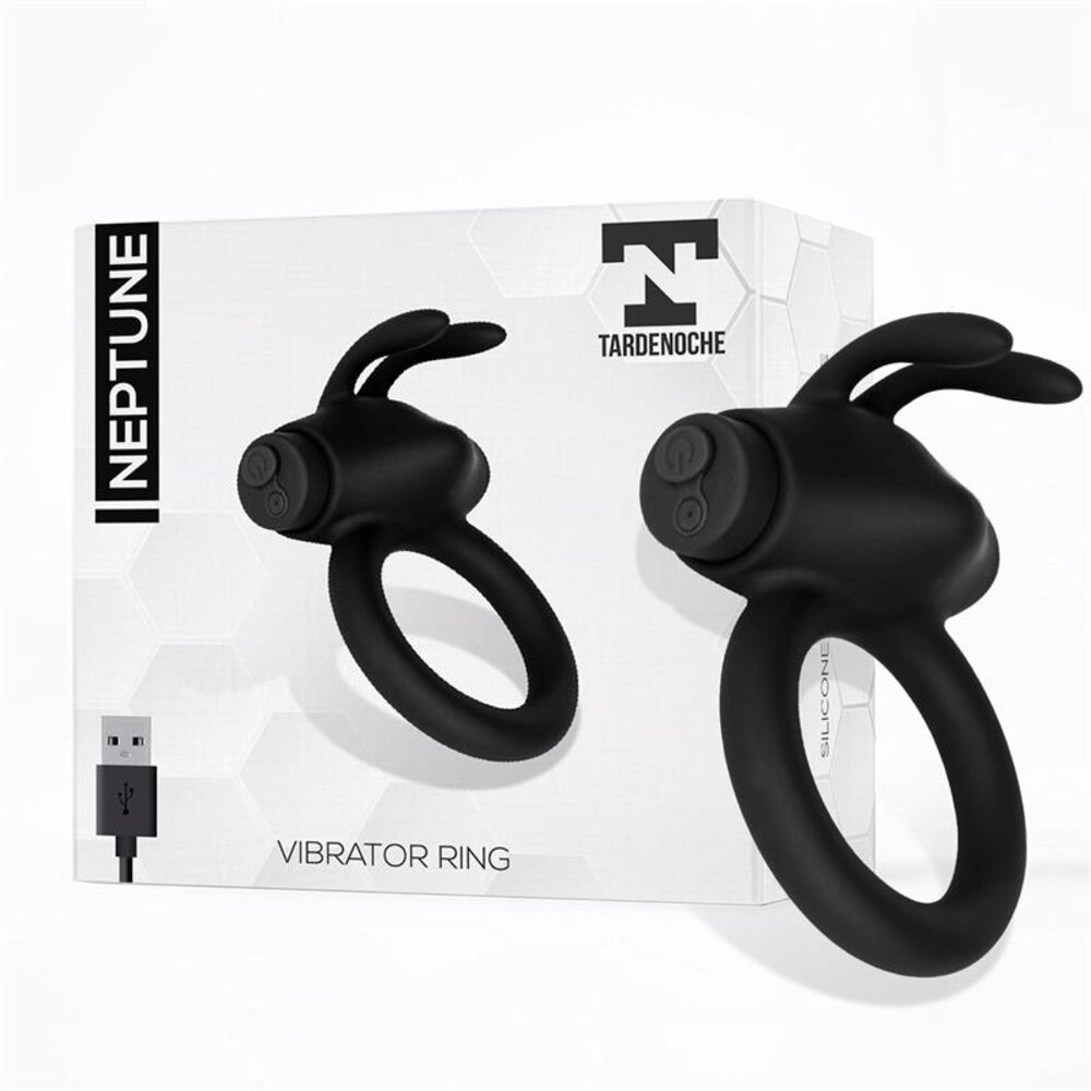 Tardenoche Tardenoche - Neptune Vibrating Ring (Silicone) - Rechargable USB