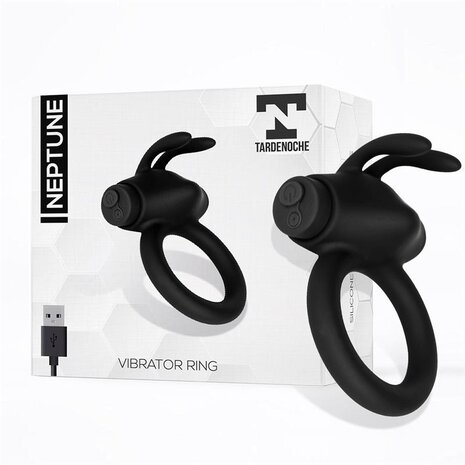 Tardenoche Tardenoche - Neptune Vibrating Ring (Silicone) - Rechargable USB