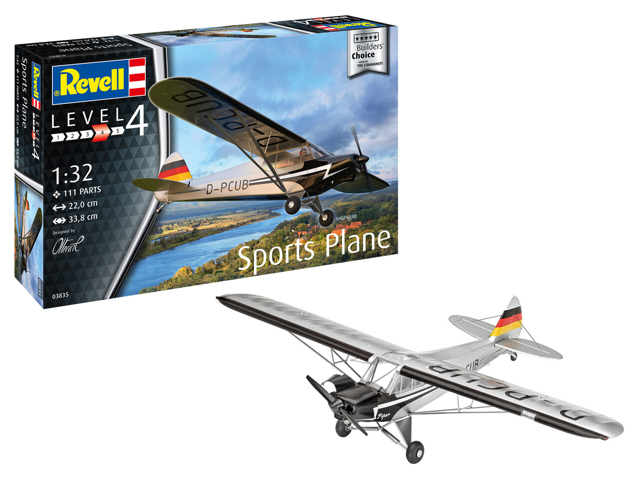 Revell Sports Plane Builder's Choice (Level 4) - 1:32 - Revell Revell Sports Plane Builder's Choice (Level 4) - 1:32 - Revell