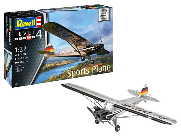 Revell Sports Plane Builder's Choice (Level 4) - 1:32 - Revell Revell Sports Plane Builder's Choice (Level 4) - 1:32 - Revell