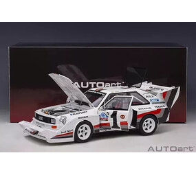 Audi Audi Quattro S1 #1 Pikes Peak Winner 1987 - 1:18 - AUTOart Audi Audi Quattro S1 #1 Pikes Peak Winner 1987 - 1:18 - AUTOart