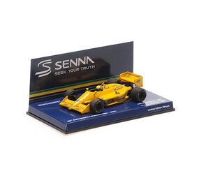 Formule 1 Lotus Honda 99T, Senna, 1st Win Monaco GP 1987 Dirty Version - 1:43 - Minichamps Formule 1 Lotus Honda 99T, Senna, 1st Win Monaco GP 1987 Dirty Version - 1:43 - Minichamps