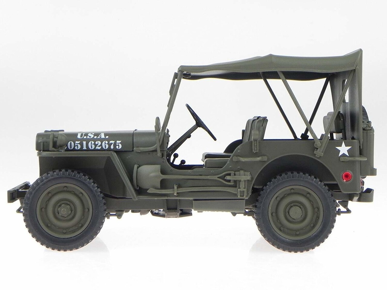 Jeep Jeep Willys (Canvas Top) 1941 - 1:18 - Welly Jeep Jeep Willys (Canvas Top) 1941 - 1:18 - Welly