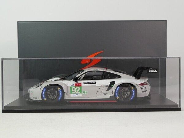 Porsche Porsche 911 RSR-19 #92 3rd LMGTE Pro 24H Le Mans 2021 - 1:18 - Spark Porsche Porsche 911 RSR-19 #92 3rd LMGTE Pro 24H Le Mans 2021 - 1:18 - Spark