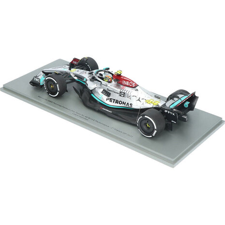 Formule 1 Mercedes-AMG F1 W13 E Performance #44 2nd GP France 2022 300th GP - 1:18 - Spark
