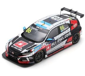 Honda Honda Civic Type R TCR #86 Winner Race 1 WTCR Aragon (Spain) 2020 - 1:43 - Spark Honda Honda Civic Type R TCR #86 Winner Race 1 WTCR Aragon (Spain) 2020 - 1:43 - Spark