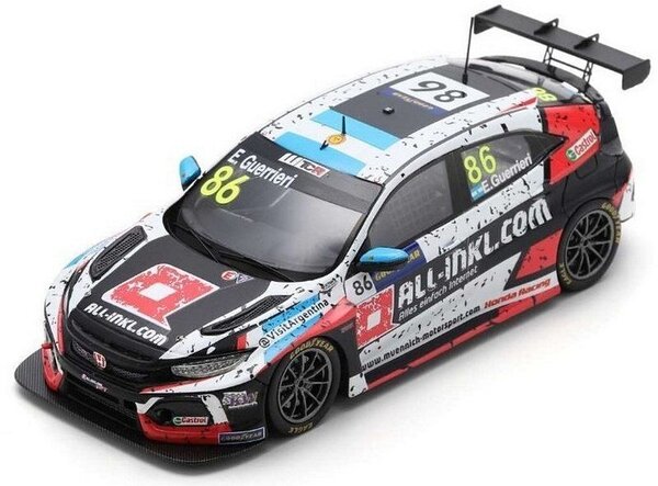 Honda Honda Civic Type R TCR #86 Winner Race 1 WTCR Aragon (Spain) 2020 - 1:43 - Spark