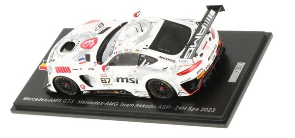 Mercedes-Benz Mercedes-AMG GT3 Team Akkodis ASP #87 24H Spa 2023 - 1:43 - Spark
