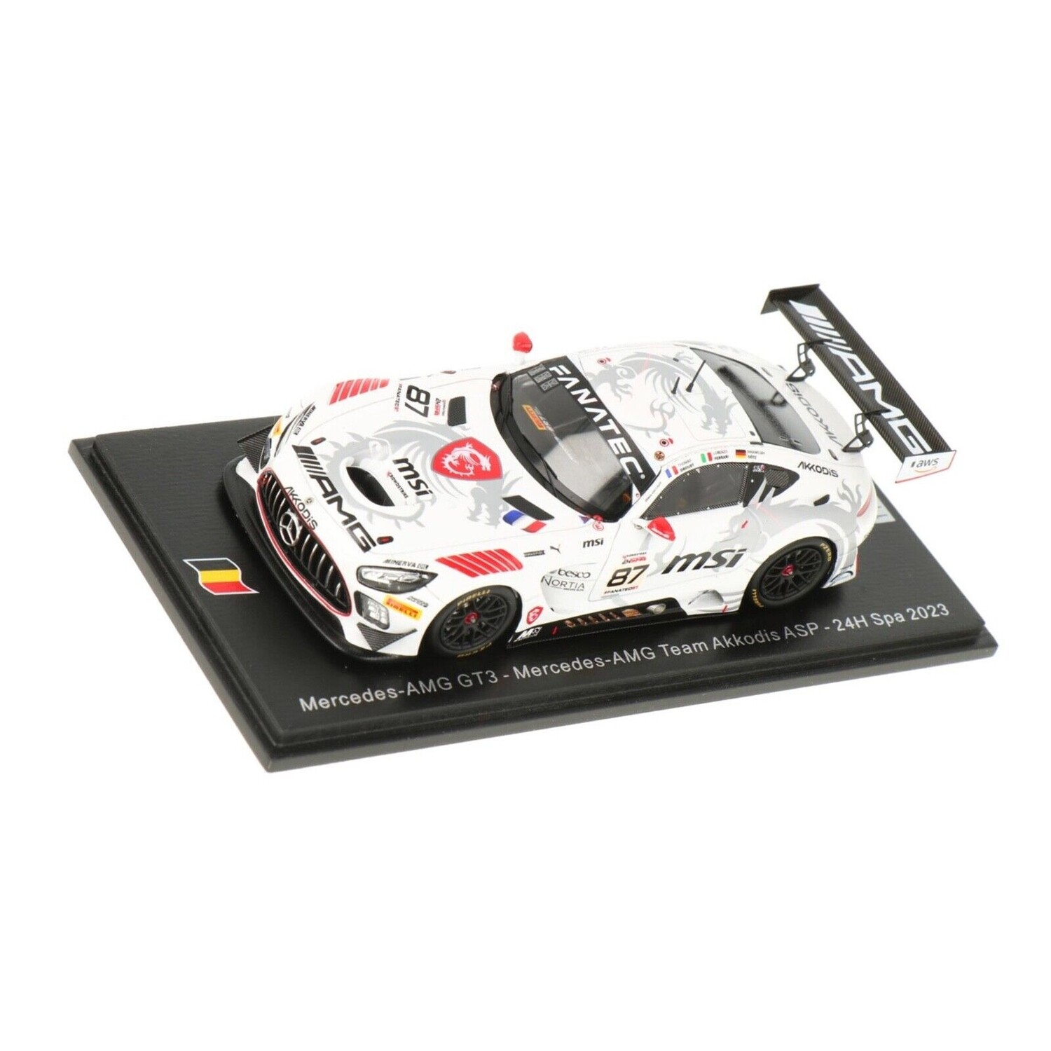 Mercedes-AMG GT3 Team Akkodis ASP #87 24H Spa 2023 - 1:43 Mercedes-AMG GT3 Team Akkodis ASP #87 24H Spa 2023 - 1:43