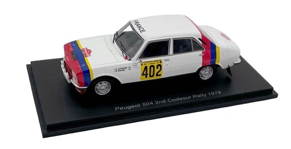 Peugeot Peugeot 504 #402 2nd Rally Côte d'Azur 1979 - 1:43 - Spark Peugeot Peugeot 504 #402 2nd Rally Côte d'Azur 1979 - 1:43 - Spark