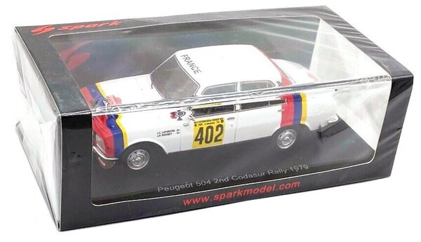 Peugeot Peugeot 504 #402 2nd Rally Côte d'Azur 1979 - 1:43 - Spark Peugeot Peugeot 504 #402 2nd Rally Côte d'Azur 1979 - 1:43 - Spark