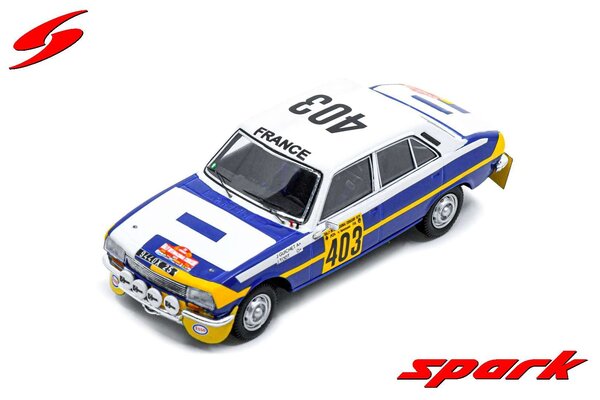 Peugeot Peugeot 504 #403 Winner Rally Côte d'Azur 1979 - 1:43 - Spark