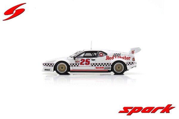 BMW BMW M1 #25 Champion GTO IMSA 1981 - 1:43 - Spark BMW BMW M1 #25 Champion GTO IMSA 1981 - 1:43 - Spark